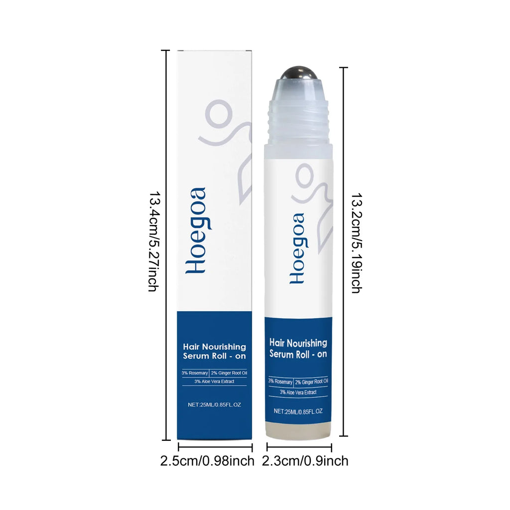 Rosemary Scalp Roller Serum – Breakage Support & Healthy-Looking Density (25ml)