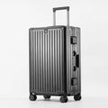 SUSHIMU 100% Aluminum-magnesium alloy Travel Suitcase Rolling Luggage 20/24/28 inch Trolley Luggage Carry-On Cabin Suitcase