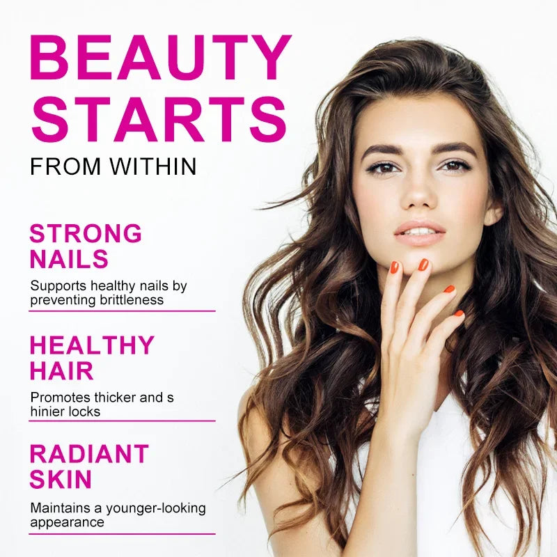 Taoters Collagen + Glutathione — Skin, Hair & Nail Support (120 Capsules)