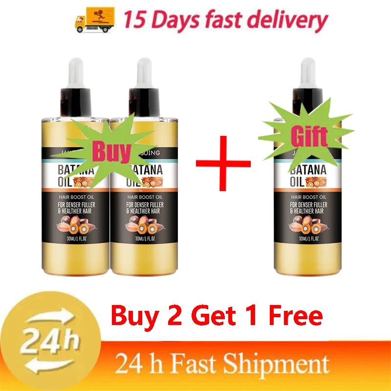 Batana Oil Hair Growth Set – Lightweight Root & Scalp Care (30ml)