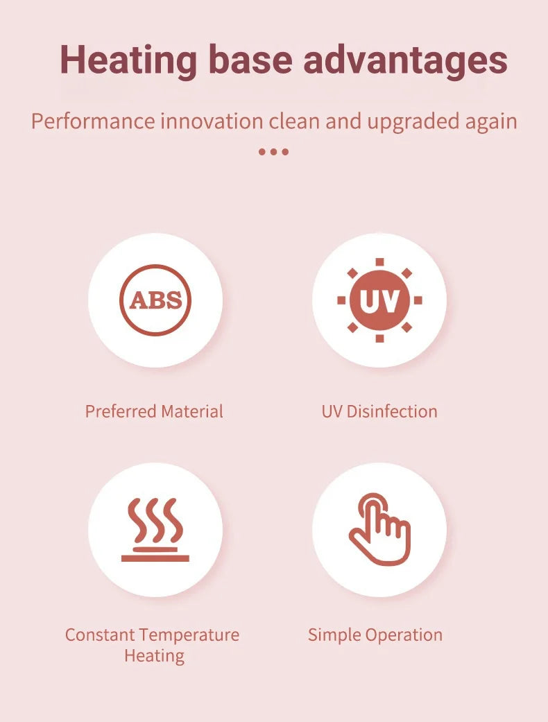 MGYR MY382 Wearable Electric Breast Pump — Hands-Free, BPA-Free, Optional Heating & UV Lid