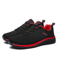 Men Running Walking Knit Shoes Fashion Casual Sneakers Breathable Sport Athletic Men Sneakers Casual Shoes Big Size 36-48