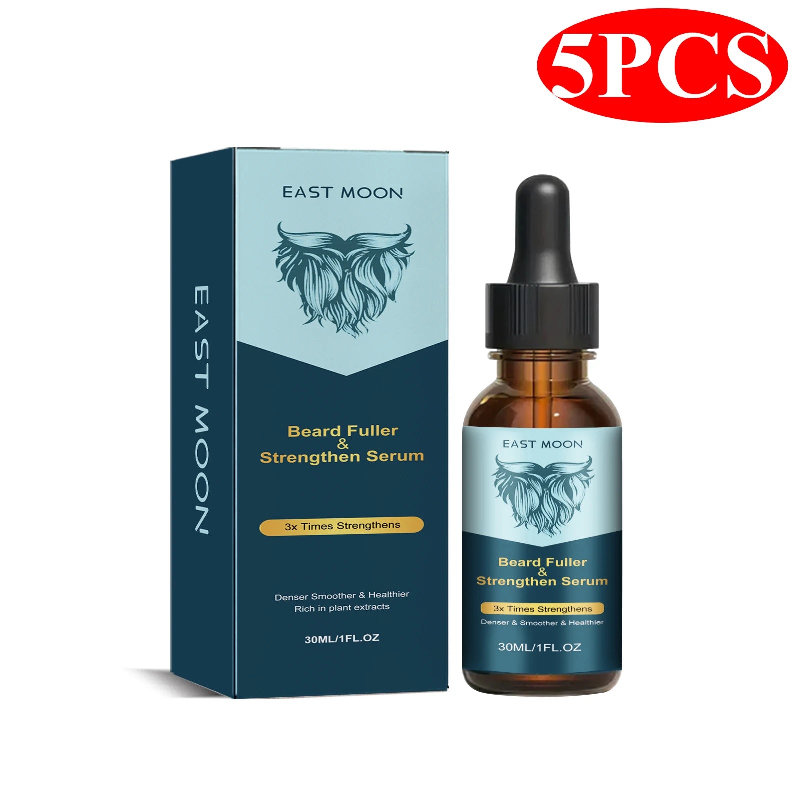 Natural Hair Care Essential Oil Ginger Polygonum Multiflorum Deep Nourish Thicken Soft Smooth Serum for Hair Beard Growing Care