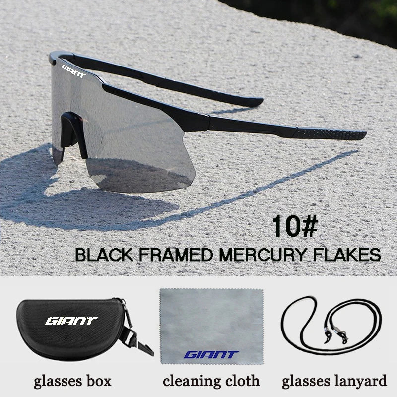 2025 giant new cycling Glasses UV400 Protection, Anti-Fog, Sports Sunglasses for Men Women with case