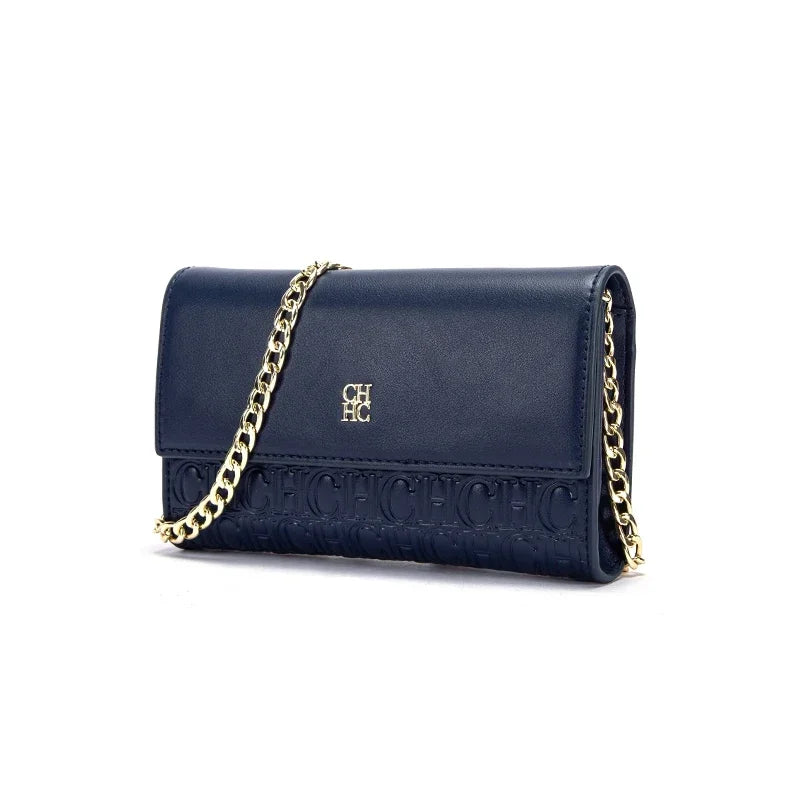 CH Exquisite Craftsmanship Women's Chain Bag Light Luxury Design Temperament Women's Crossbody Bag New 2025 Classic Chain Bag