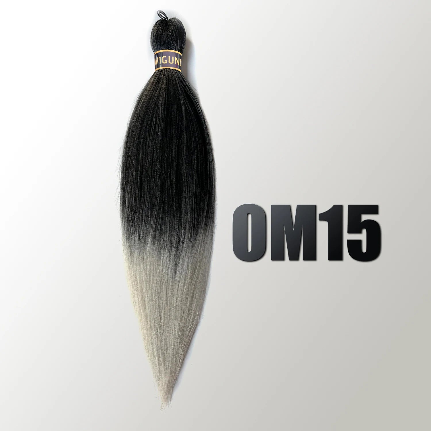 Wigundle Pre-Stretched Braiding Hair — EZ Crochet Yaki Straight (Flame-Retardant Kanekalon)