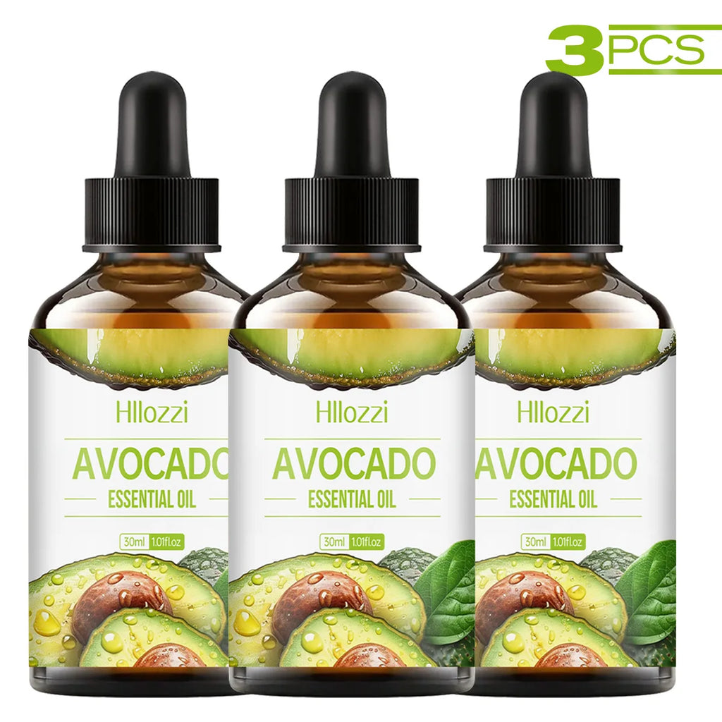 30ml avocado essential oil, skin brightening, moisturizing, hair repairing, aromatherapy, humidifier soap, multifunctional