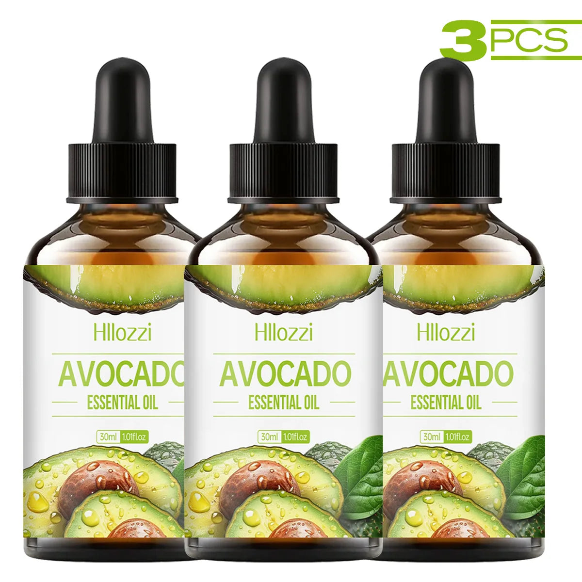 30ml avocado essential oil, skin brightening, moisturizing, hair repairing, aromatherapy, humidifier soap, multifunctional