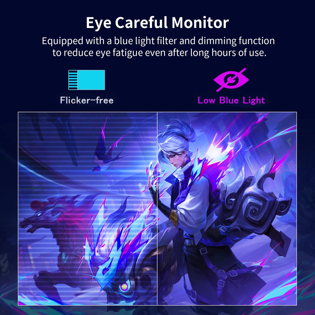 Grebear 27" Curved Gaming Monitor — FHD 1080p | 165Hz | 1ms MPRT | Adaptive Sync