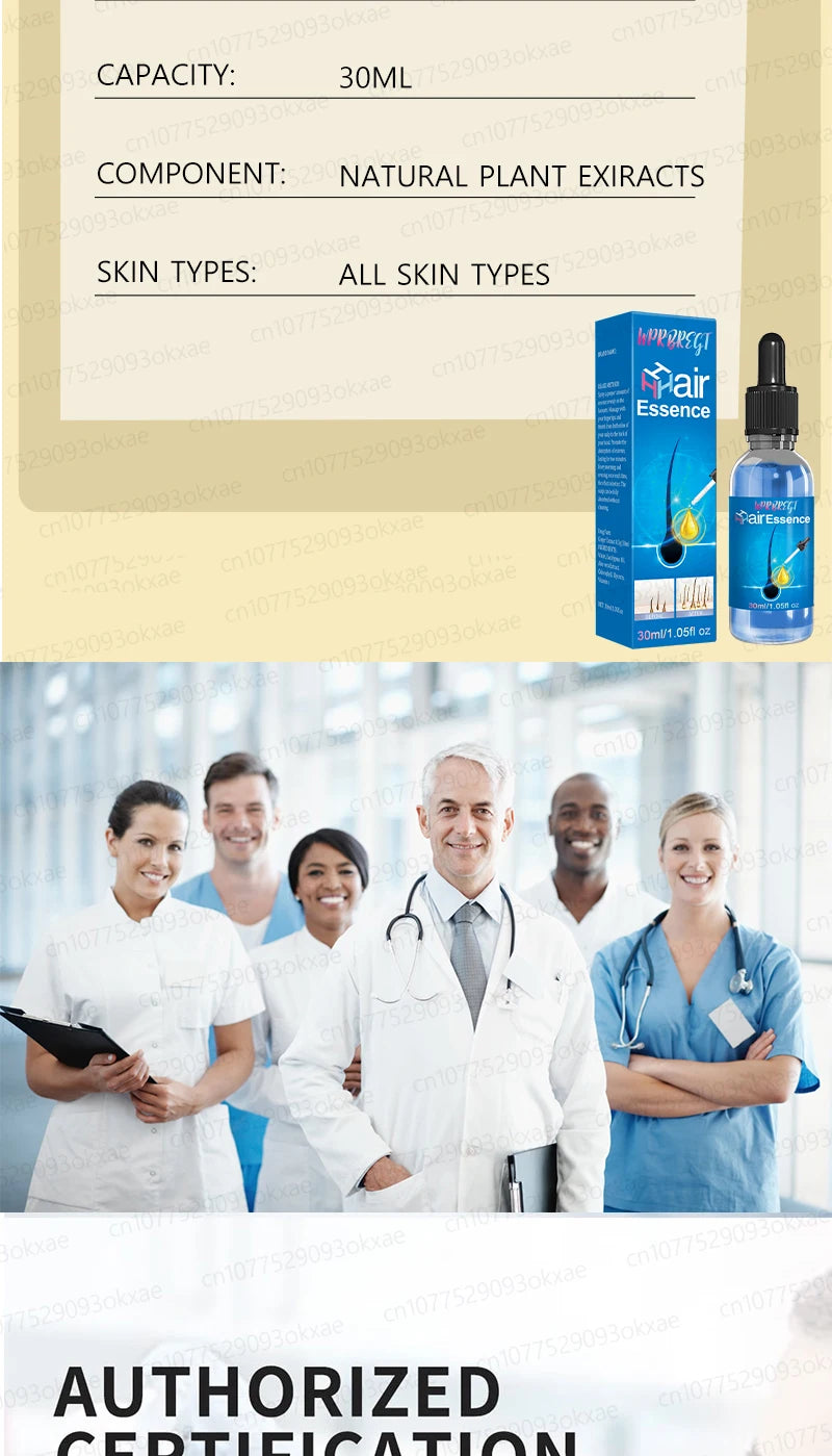 Blue Bottle Hair & Scalp Essential Oil – Thicker-Looking Hair Support