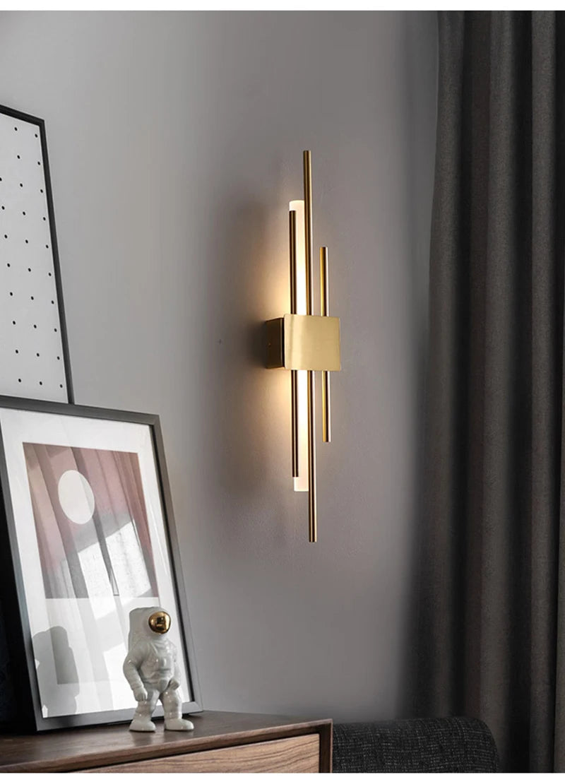 Modern LED Wall Sconce Lamp – Nordic Minimalist Indoor Lighting