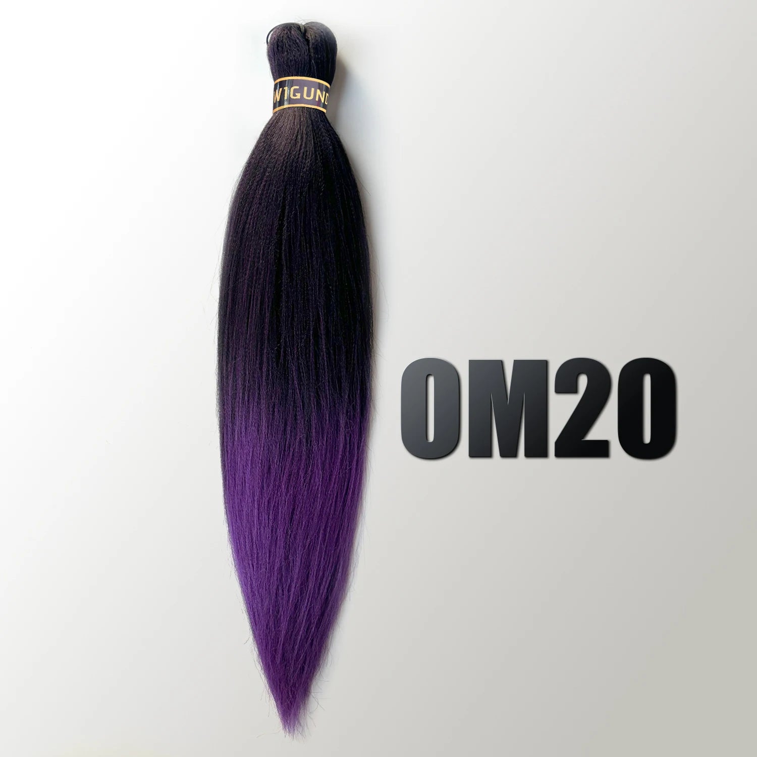 EZ Pre-stretched Braiding Hair Ombre Professional Easy Crochet Braid Hair 26 Inch 90g Hot Water Setting Synthetic Crochet Hair