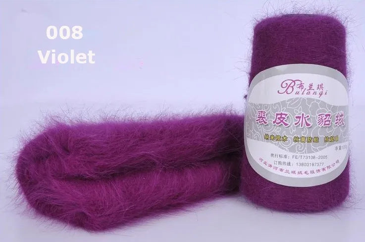 Women’s Oversized Fluffy Sweater – Off-Shoulder, Ultra-Long Sleeves, Crewneck Pullover (Autumn/Winter, JZ005)