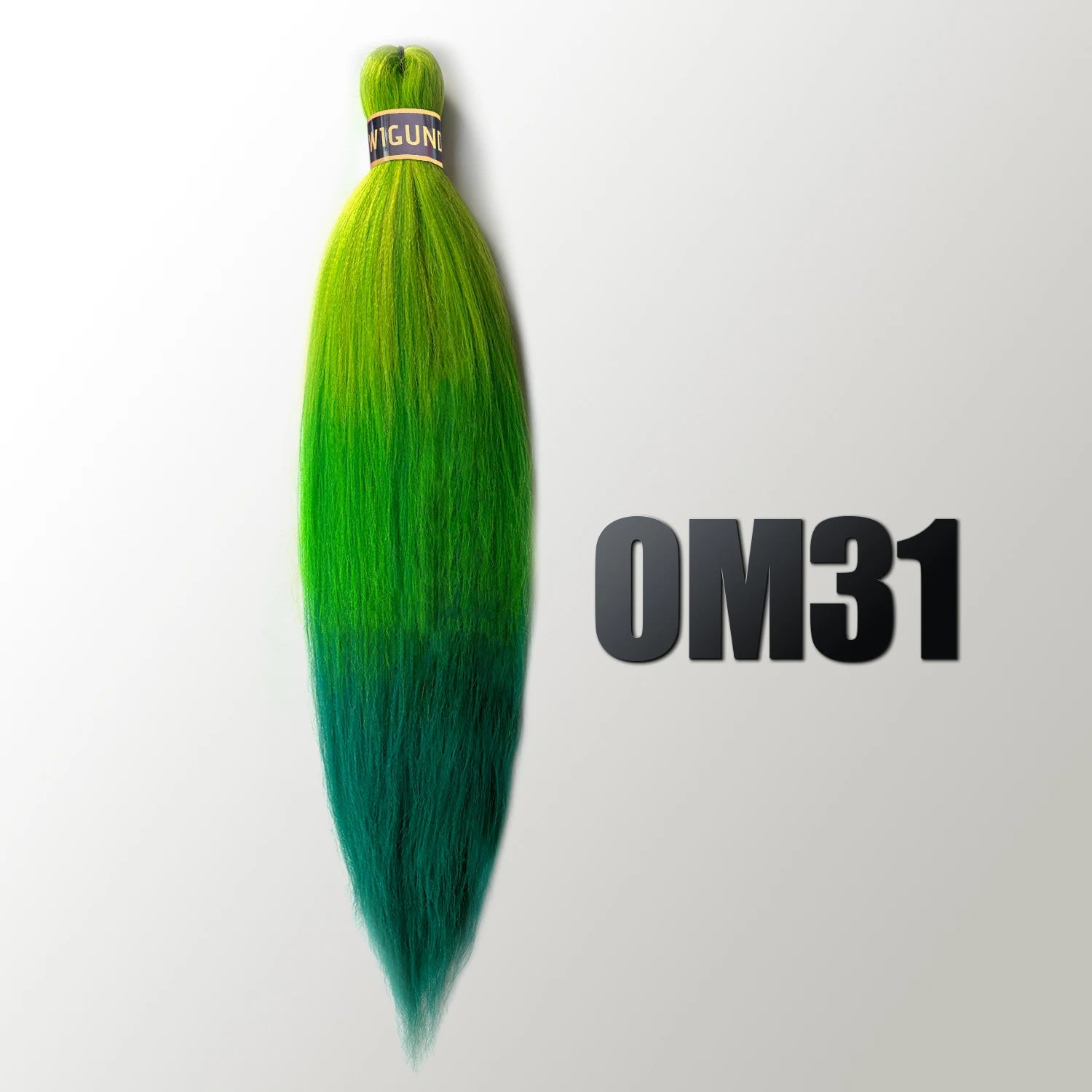 Wigundle Pre-Stretched Braiding Hair — EZ Crochet Yaki Straight (Flame-Retardant Kanekalon)