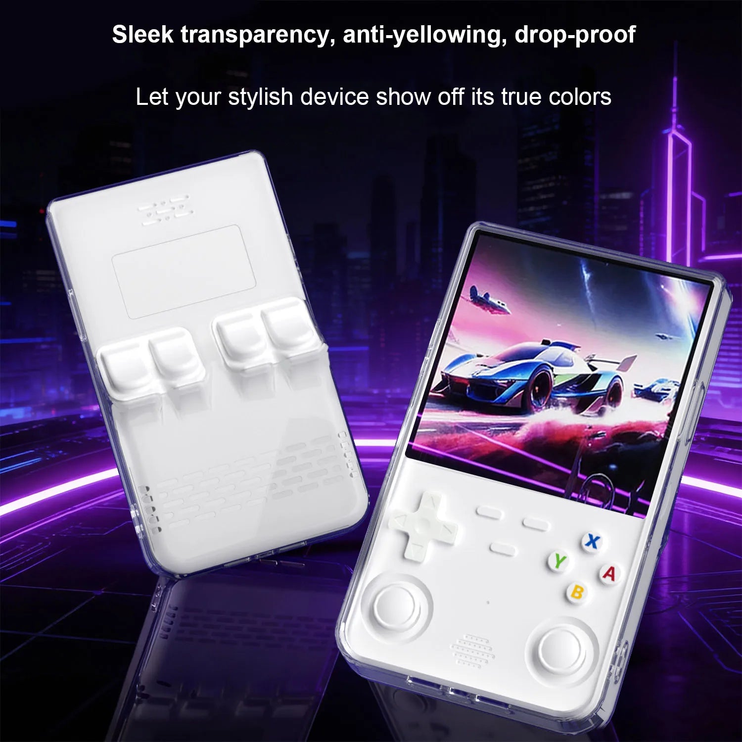 Full Package Cover for R36 Ultra Protective Case Game Console Special Ventilation hole design TPU Case