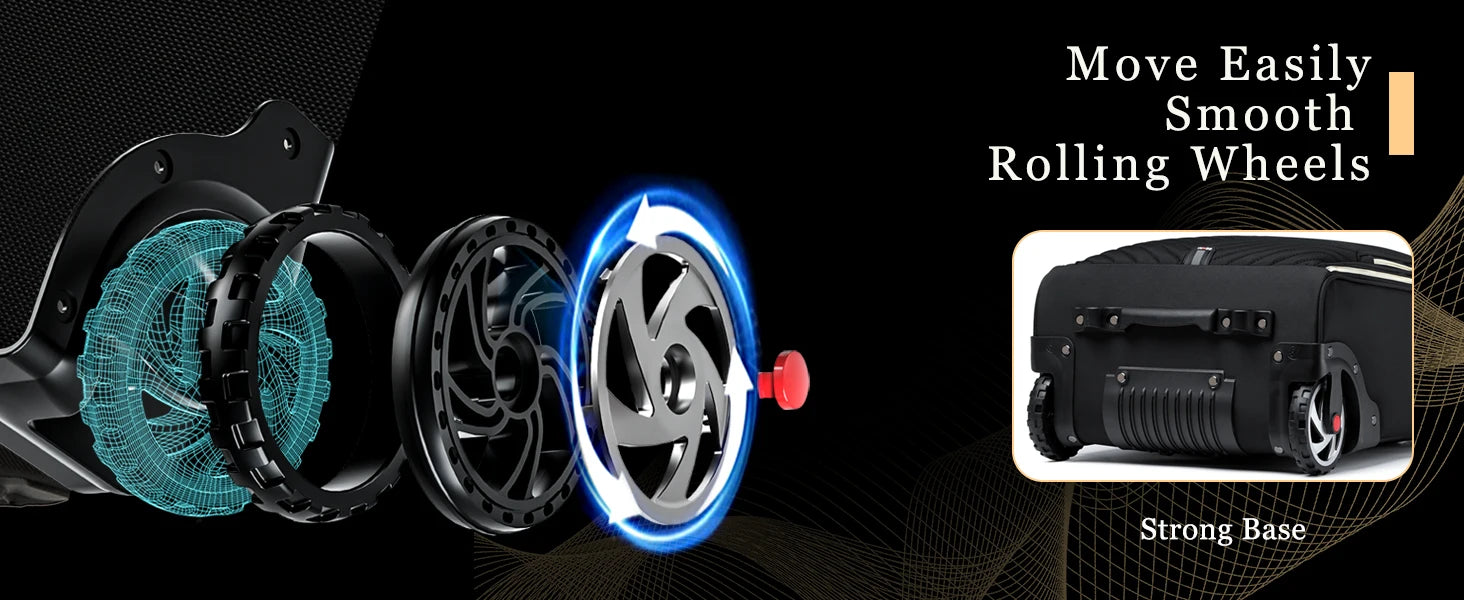 Laptop Bag Business Trolley Bags Carry-On Underseat Airlines Luggage Travel Bag with Wheels Women Men Briefcase for Men Women