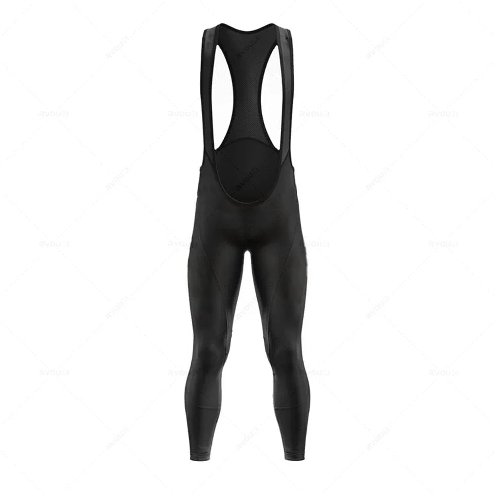 New 2025 Rcn Autumn Cycling Jersey Bib Pants Set Ropa Ciclismo Bicycle MTB Clothing Road Bike Suit Men Long Sleeve Bicicleta Set