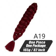 Xpression Synthetic Big Braids Crochet Hair Braids Extensions Yaki Straight Hair Women's Jumbo Braids Hair Daily Wear