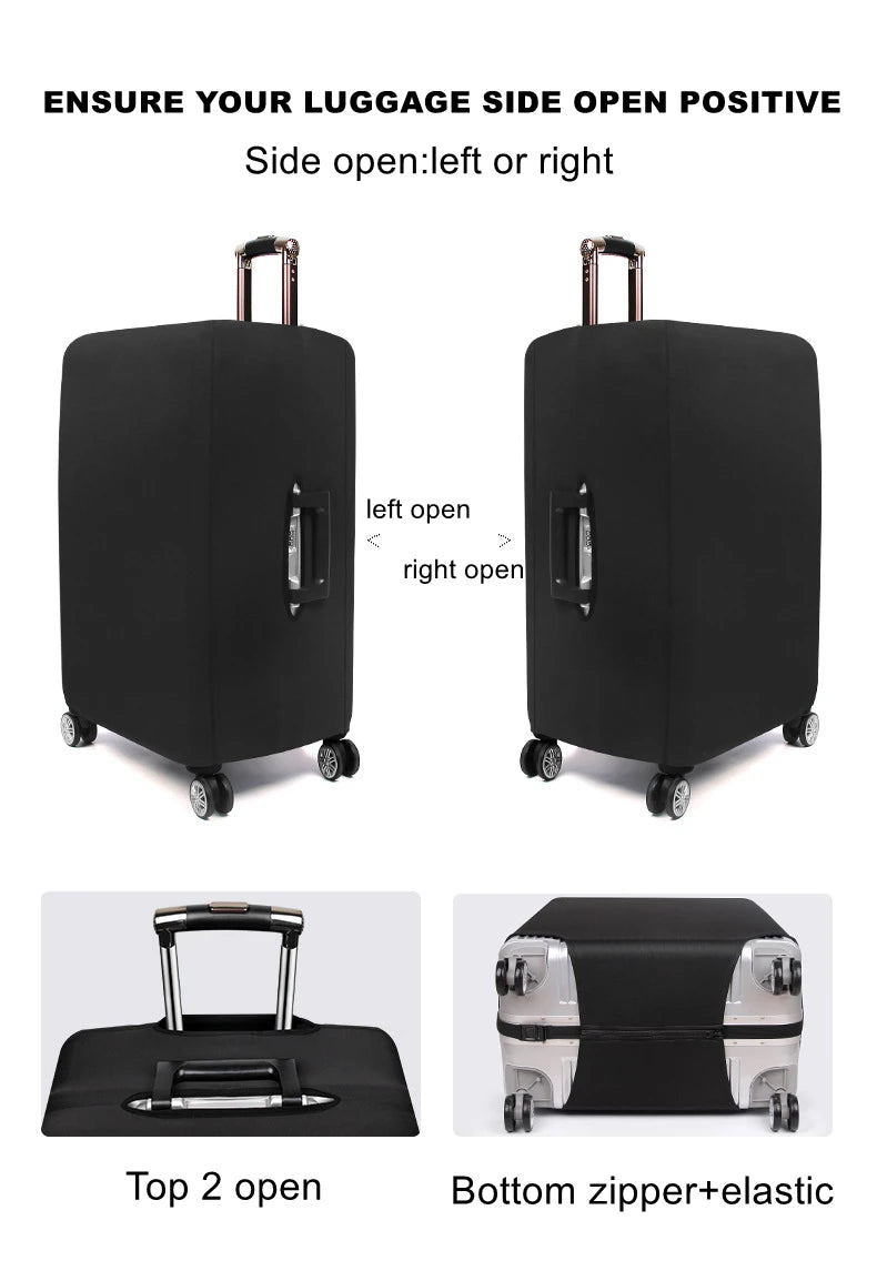 Outdoor Holiday Travel Suitcase Set Is Suitable for 18-32 Inch Thick Dust Covers Travel Accessories Luggage Protection Covers