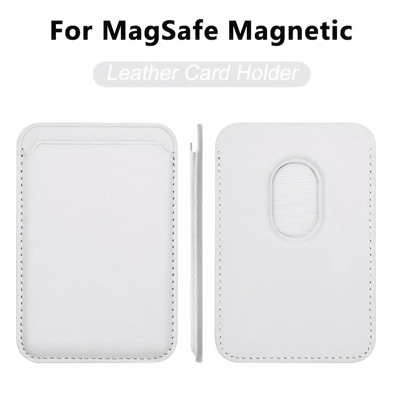 Luxury For Magsafe Magnetic Leather Wallet Case For iPhone 13 17 16 14 Pro Max 15Pro S25 Card Holder Phone Bag Cover Accessories