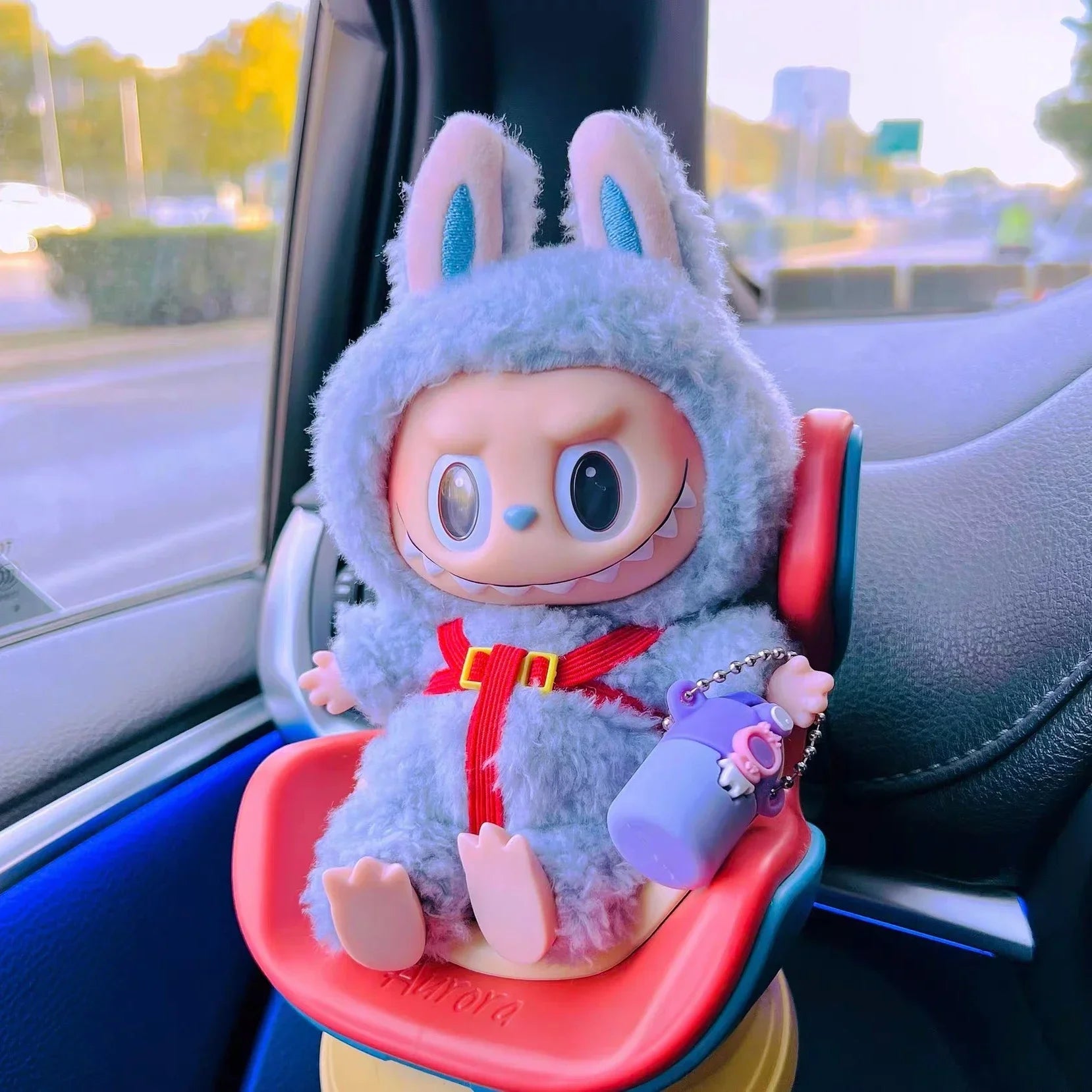 BJD Doll Safety Seat Chair for Car Figure Toy Miniature