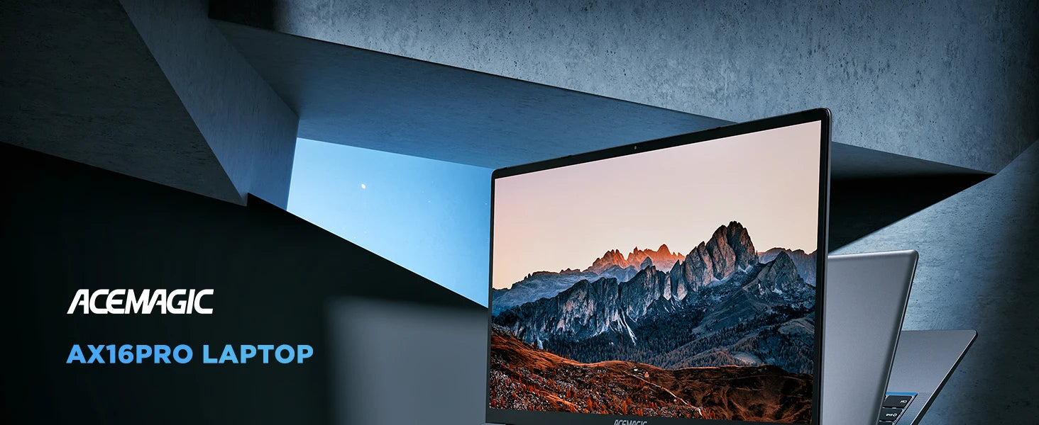 ACEMAGIC 16.1″ Laptop — Ryzen 7 5700U, 16GB DDR4, 512GB NVMe SSD, Radeon Graphics, FHD IPS, Wi-Fi 6, Backlit KB, Windows 11
