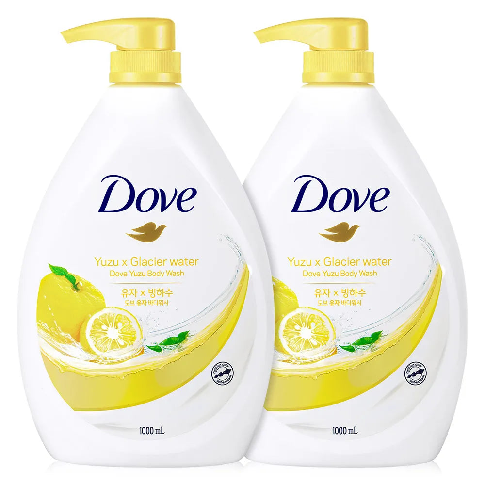 Dove Body Wash Body Cleanser 6 Types 1000ml 2-Pack