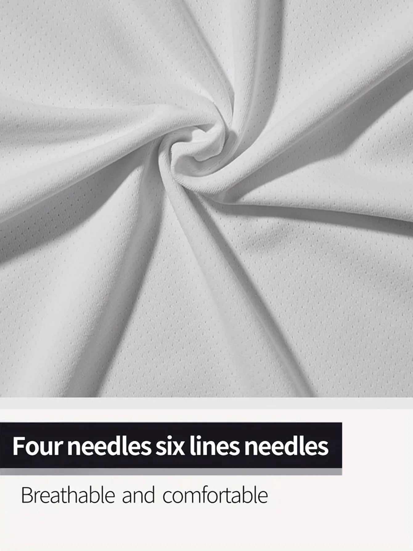 Round Neck T-Shirt 7-Piece White Ultra-Light Men's Quick-Drying Breathable Sweat-Absorbent Shirt Suitable for Fitness Gym and Ru