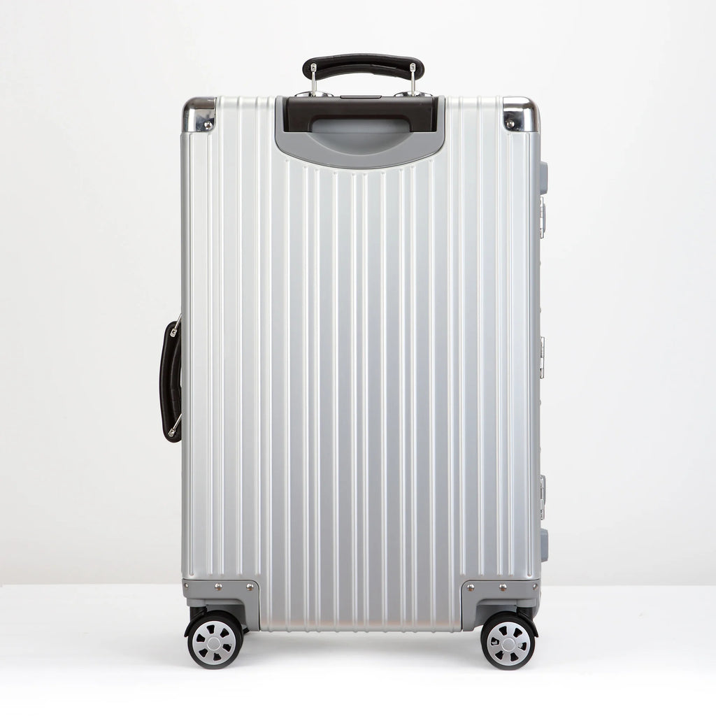 All Aluminum-magnesium Alloy Travel Suitcase High Quality Rolling Luggage 20/24/26/29'' Retro Trolley Case Bag Carry-On Boarding