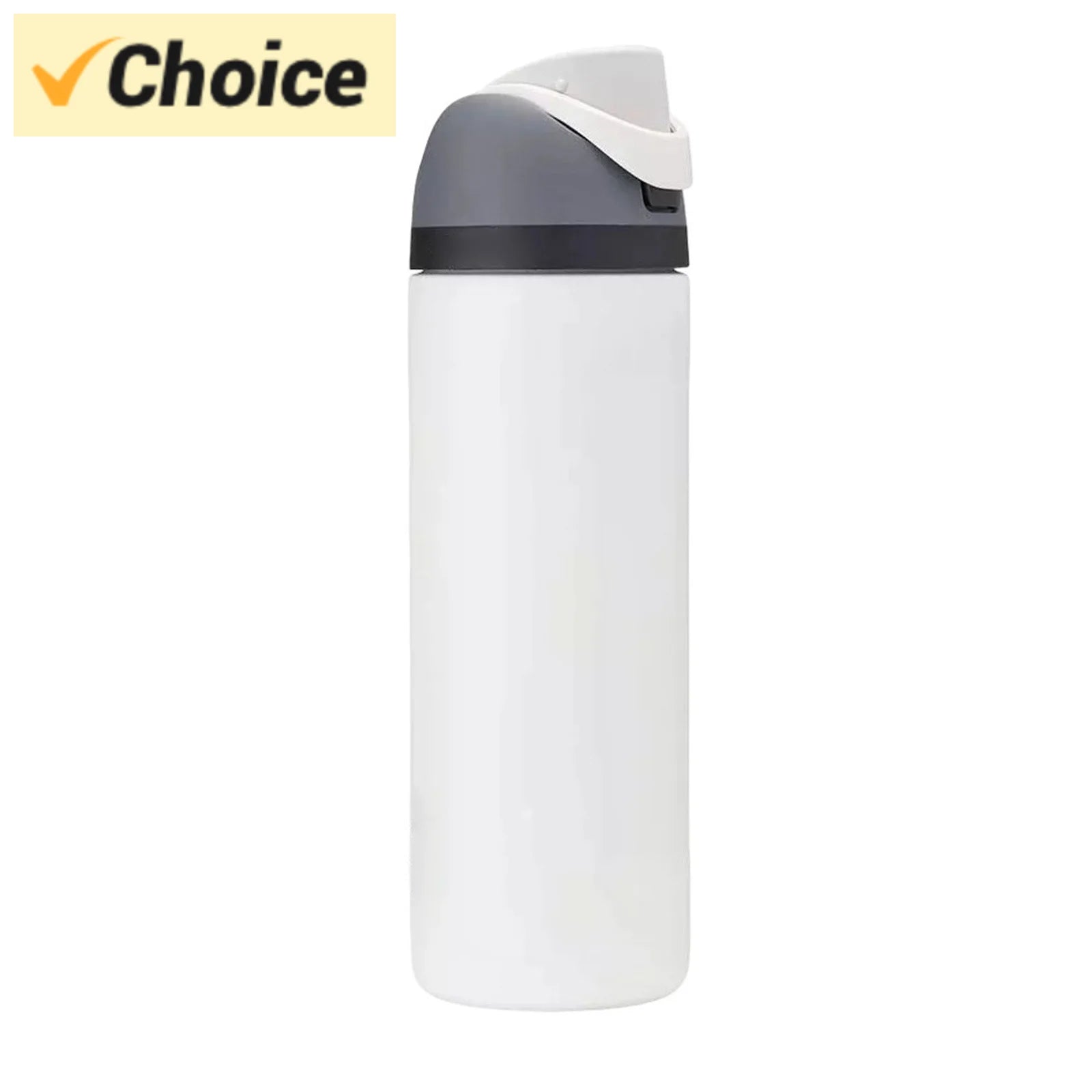 24oz Double Layer Stainless Steel Insulated Cup Water Cup Handle Cover Stainless Steel And Vacuum Insulated Leak Proof Soft Cove