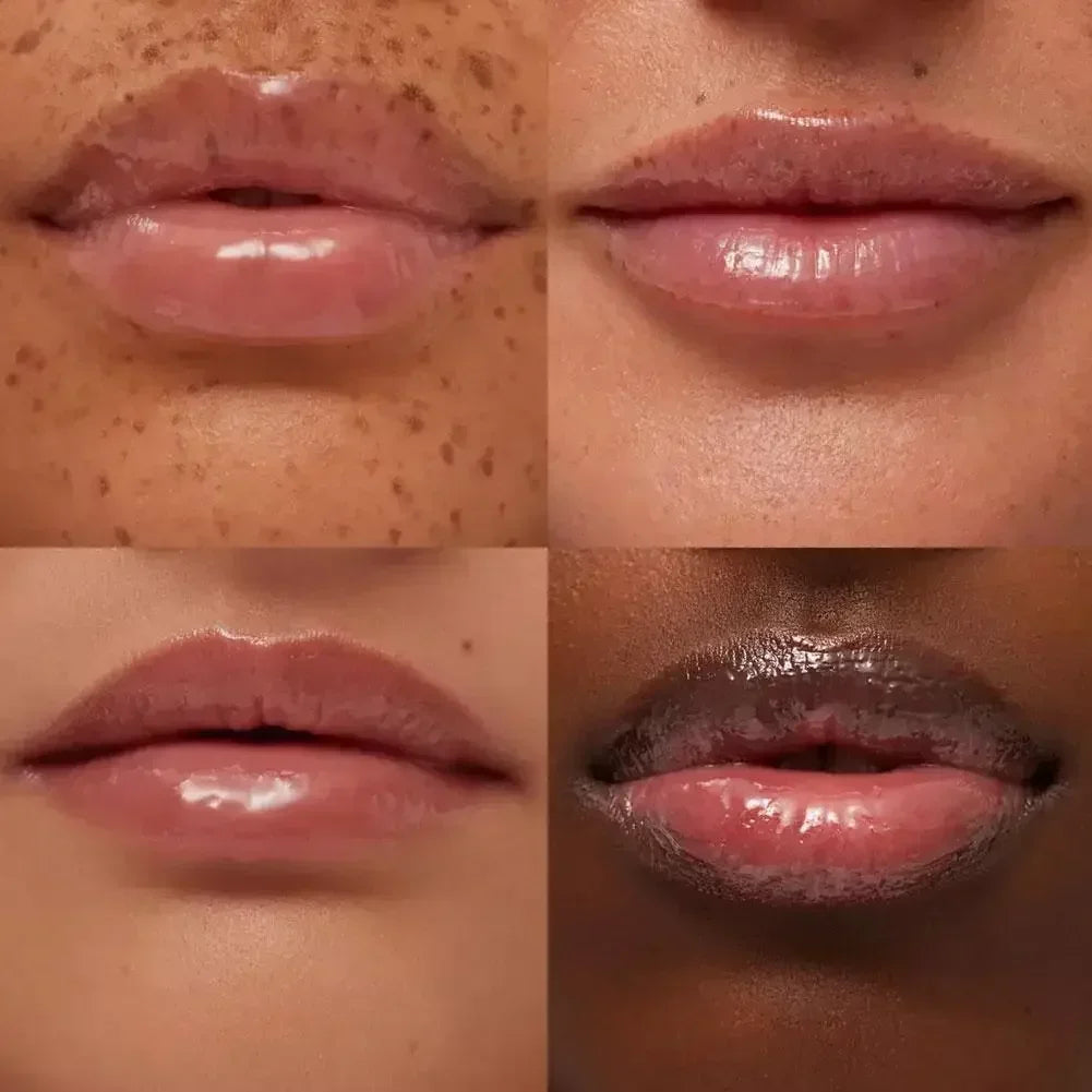 Summer Fridays Lip Balm Gloss — Moisturizing Mirror-Shine Lip Oil (Vanilla • Pink Sugar • Coffee Cake • Clear)