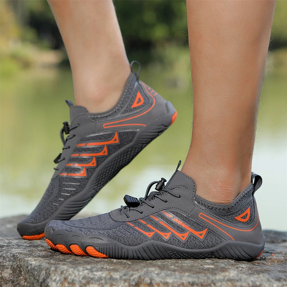 Aqua Shoes For Women Men Barefoot Water Shoes Anti-Slip Quick-Drying Outdoor Beach Upstream Wading Swimming Shoe Sneakers Unisex