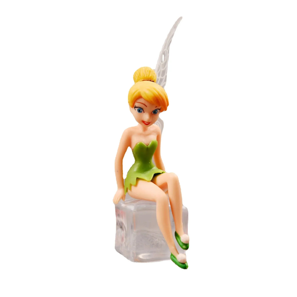 Tinker Bell 6pcs Set PVC Action Figures for Girls Fairy Tales Toys Collectible Anime Dolls for Kids Girls Disney Doll Gifts