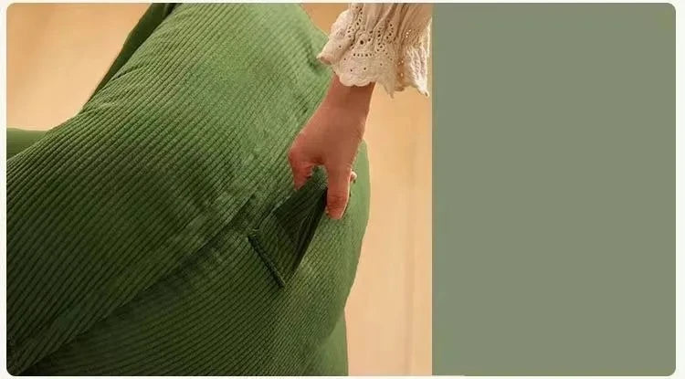 Portable Lazy Sofa Living Room Cheap Single Sofas Adult Tatami Chaise Lounge Relaxing 1-person Sofa Modern Tiny Home Furniture