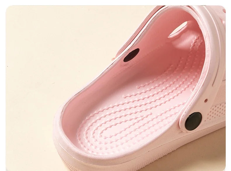 Women Home Slippers Men's Sandals Summer Garden Clogs Shoes Man Beach Slipper Outdoor Waterproof Soft Slides Casual Anti Slip