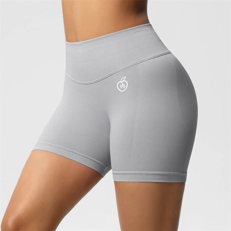 DARC·WOLVES Seamless Booty-Lift Biker Shorts — 3D Shaping Fit, High-Waist Compression for Women’s Workout & Everyday Style