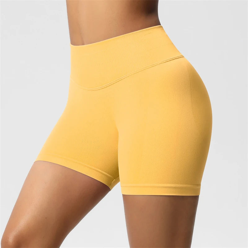 PeachFit™ Bum-Shaping Yoga Shorts — High-Stretch, Breathable Booty-Lift Fitness Shorts for Women