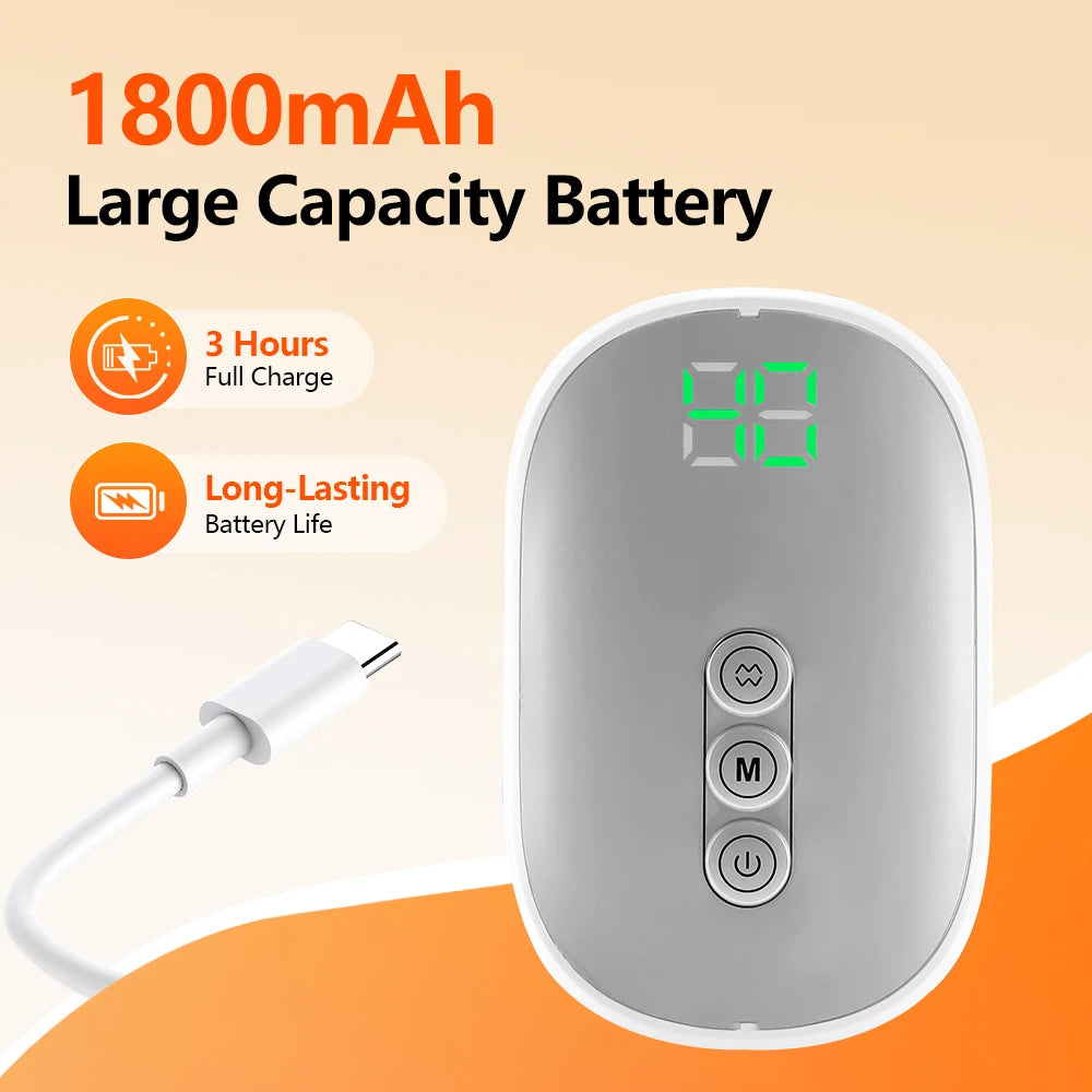 New Wireless Air Pressure Calf Massager Electric 4 Mode Airbag Compresstion Leg Massage Foot Calf Muscle Relax Blood Circulation