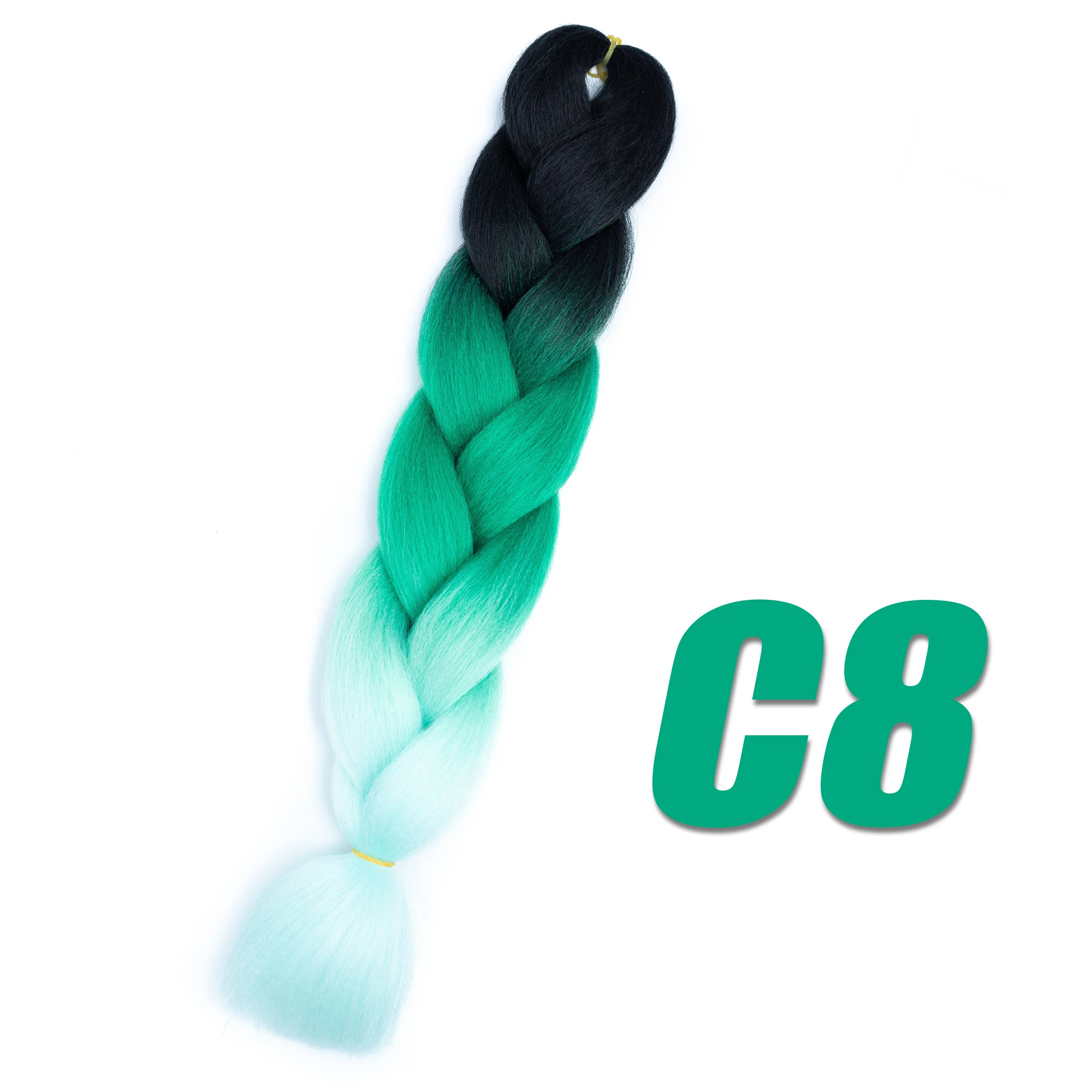 Synthetic Kanekalon Crochet Hair Braiding Hair Pre Stretched Curly Jumbo Braids Extensions Hair Accessories For Girls Braids