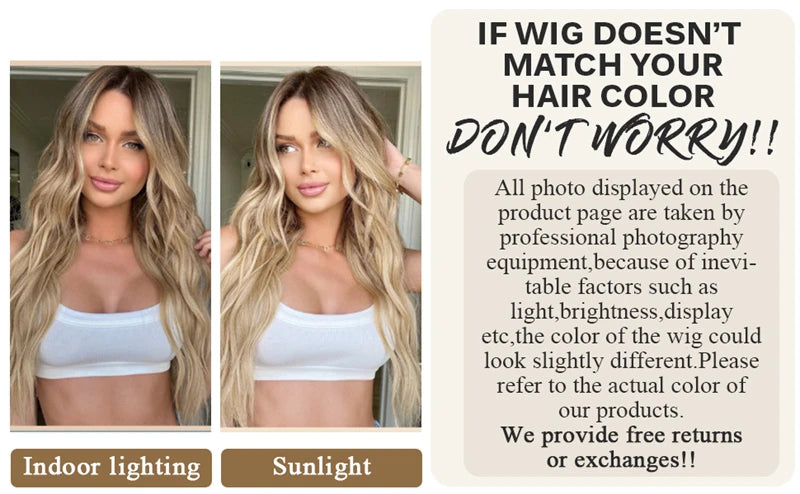 Honey Platinum Blonde Lace Frontal Wigs 13x4 Short Medium Woman"s Wig Glueless Loose Deep Synthetic Hair Mix 5% Human Hair