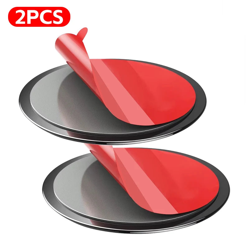 2PCS Mobile Phone Sticker Car Suction Cup Adhesive Sticker Disc Pad Base for GPS Mobile Phone Stand Bracket Holder Camera Mount