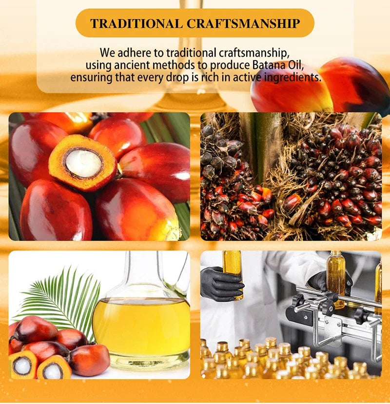 Fast Hair Growth Set Batana Oil Traction Alopecia Hair Mask Anti Break Loss Hair Growth Oil Baldness Treatment Hair Health Care