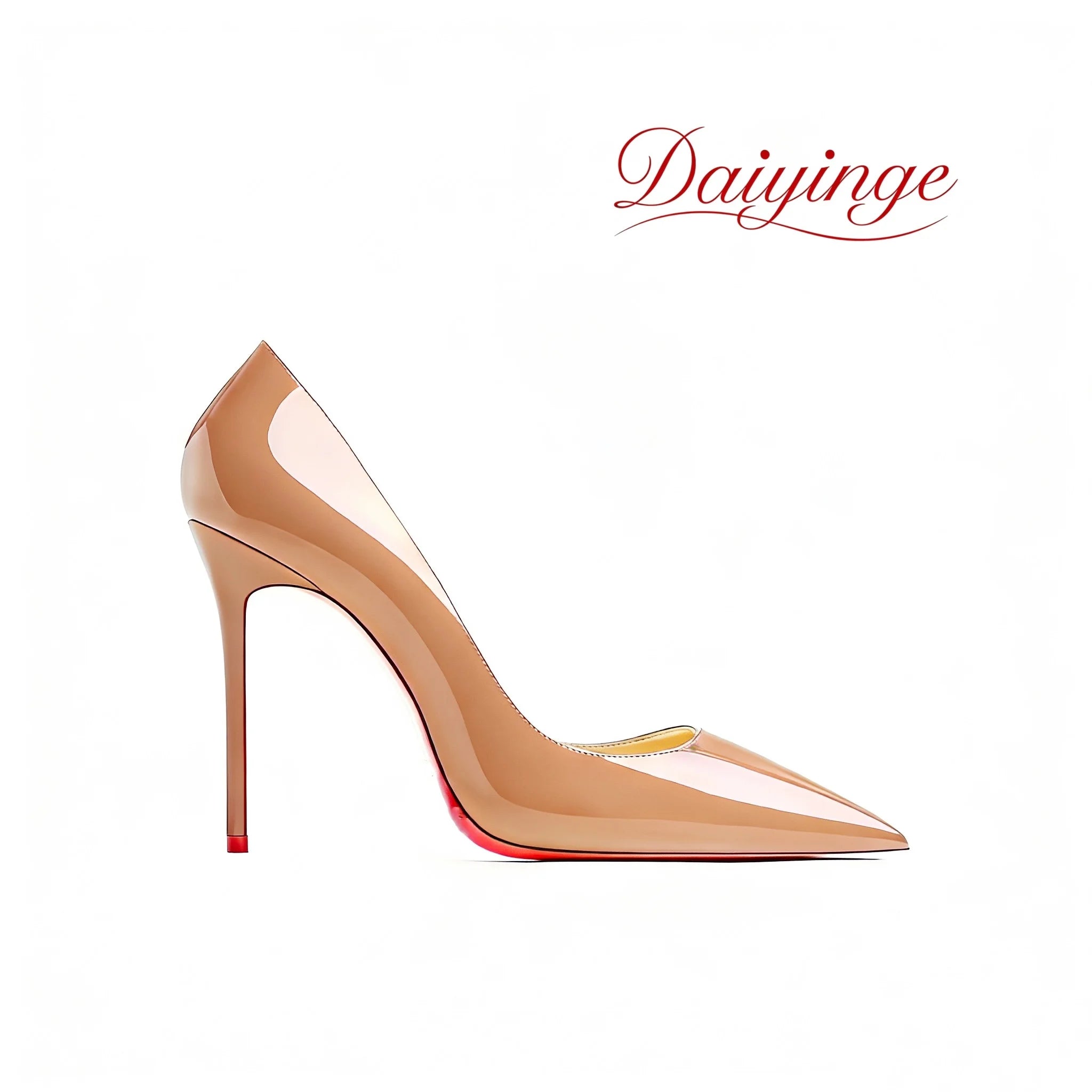 Heels For women 2026 Trend Leather Luxury Red Bottom High Heels 12cm Pointed Toe Stiletto Pumps Elegant Sexy Party Wedding Shoes