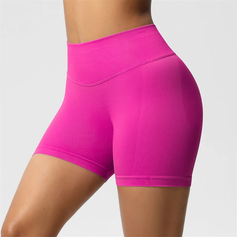PeachFit™ Bum-Shaping Yoga Shorts — High-Stretch, Breathable Booty-Lift Fitness Shorts for Women