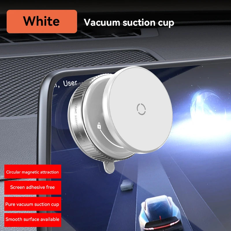 Xiaomi Magsafe Car Phone Holder Suction Cup Vacuum Magnetic Phone Stand 360° rotatable and Foldable Suction Cup Phone Holder