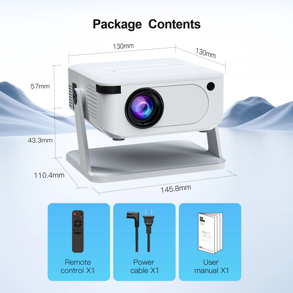 Xnano HA109 Smart HD Portable Projector (Android 11)