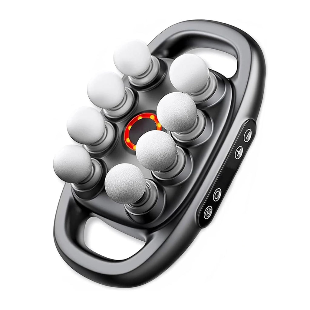 8/16 Head Massage Gun Set with 30 Intensities Full Body Electric Muscle Massager Percussion Massager for Legs Back Arms Waist