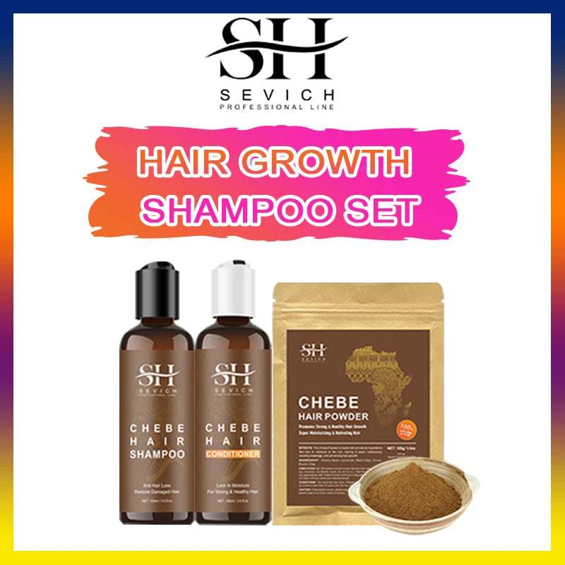 Sevich Fast Hair Growth Chebe Set – Anti Hair Loss & Repair Treatment