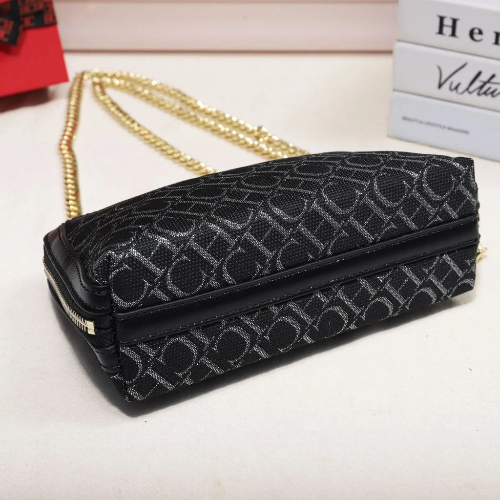 CH Chain Shoulder Bag Light Luxury Chain Suede Fashion Retro Crossbody Designer New Classic Crossbody Bag
