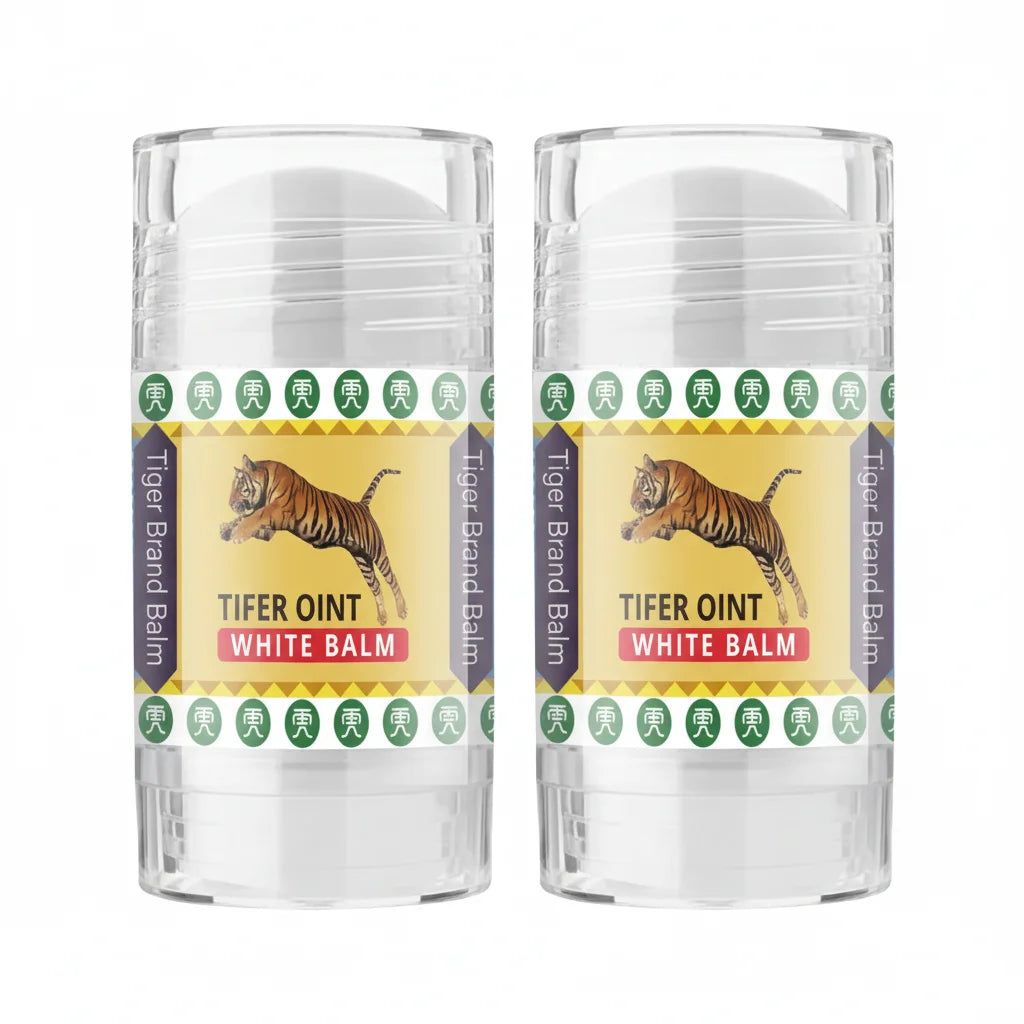 Tiger Body Massage Cream Stick, Contains a Mixture of Vitamin E and Olive Oil, Deeply Moisturizing, Easy to Apply, Non-Greasy